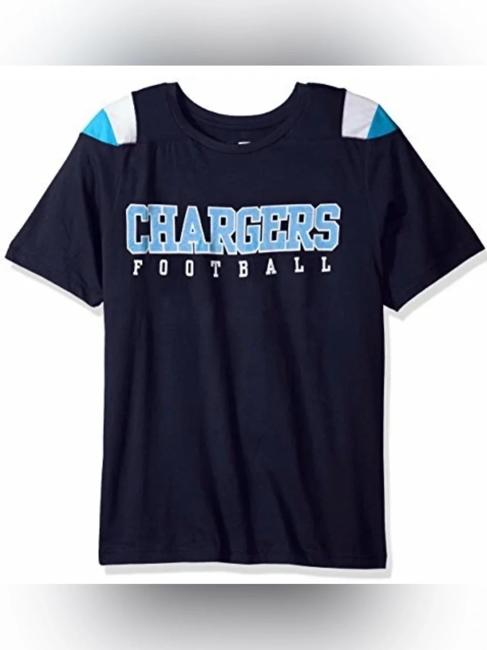 Chargers Football Short-Sleeve Tee for Kids - Navy